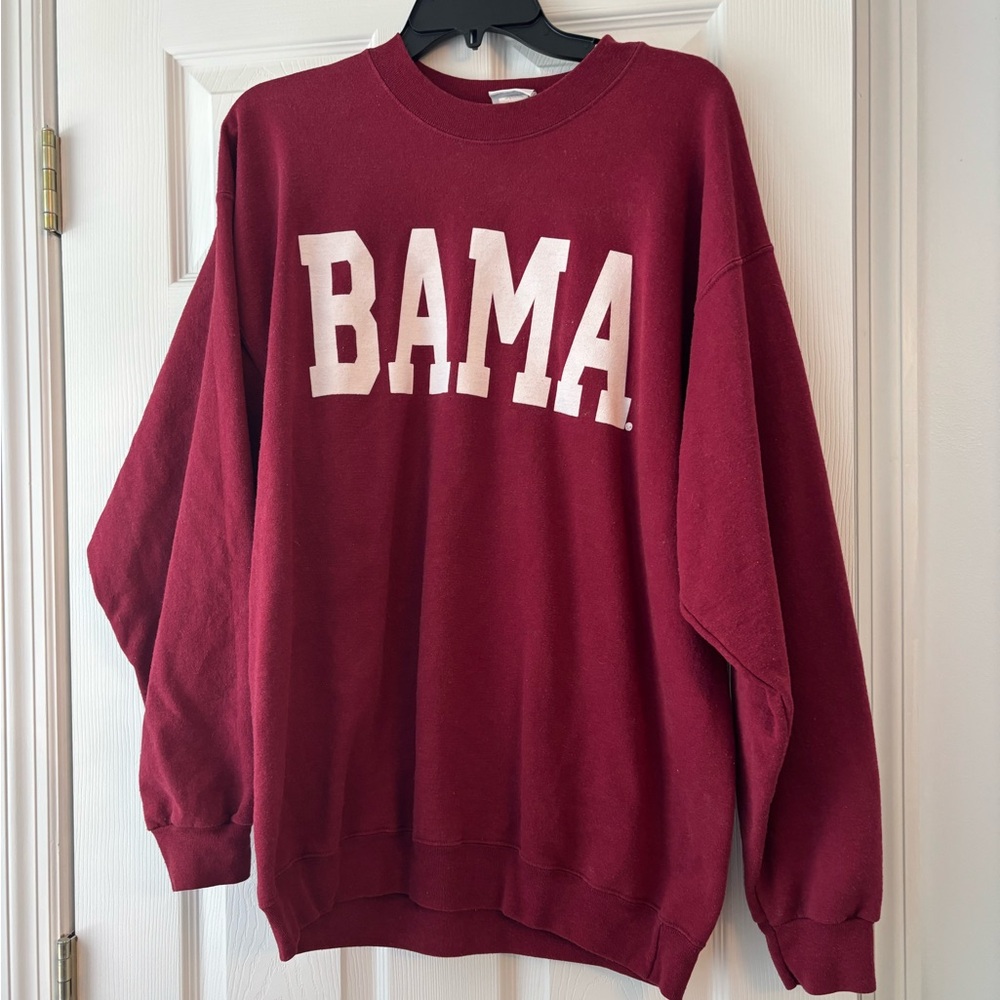 Alabama Red Sweatshirt Size Large